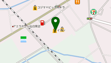 Dearパティズ多賀城店の地図画像
