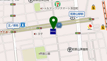 みずほ証券 和歌山支店の地図画像