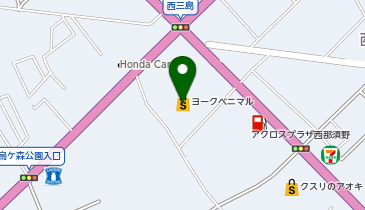 カーレント 西那須野店の地図画像