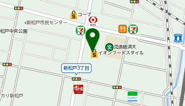 パティズ 新松戸店の地図画像