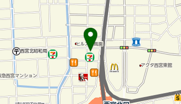 みずほ証券 西宮支店の地図画像