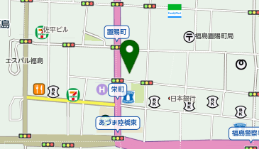 みずほ証券 福島支店の地図画像