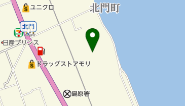 ダイナム 長崎島原店 ゆったり館の地図画像