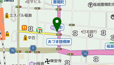 鯛焼三昧 福島AXC店の地図画像