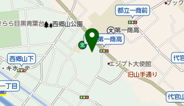 アーカンジェル代官山の地図画像