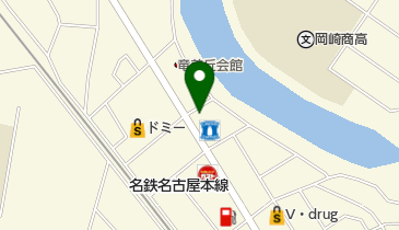 ホメオスタイル岡崎の地図画像