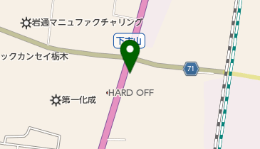 ストレージ王 しもつけトランクルームの地図画像