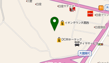 リカバリー イオンタウン大館西店の地図画像