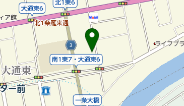 菱三商事株式会社札幌営業所の地図画像