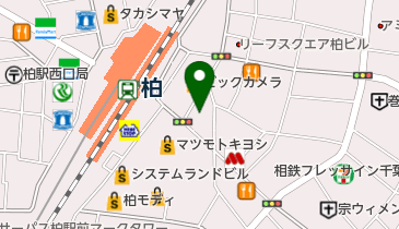 みずほ証券 柏支店の地図画像