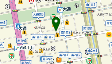 TOD'S(トッズ) 丸井今井 札幌本店の地図画像