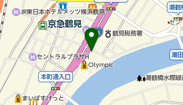 鶴見朝鮮人商工会の地図画像