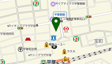 みずほ証券 平塚支店の地図画像