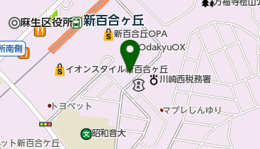 みずほ証券 新百合ヶ丘支店の地図画像