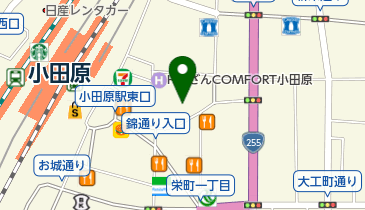 みずほ証券 小田原支店の地図画像