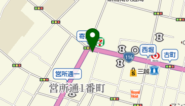 帽子屋 matto mento(マット メント)の地図画像