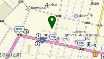 みずほ証券 新潟支店の地図画像