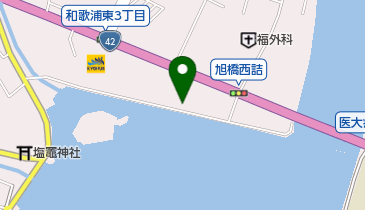 和歌山楽友協会の地図画像