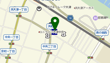 みずほ証券 大津支店の地図画像