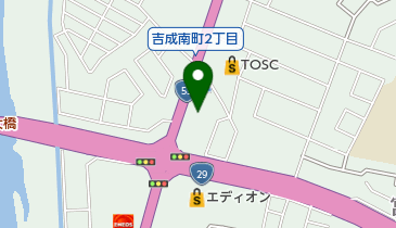イヌイ薬局 宮長店の地図画像