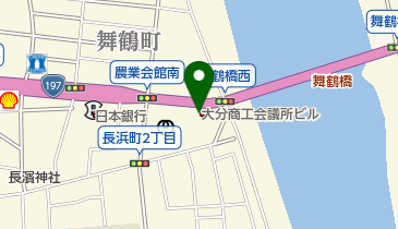 大分青色申告会の地図画像