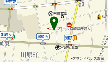 旭化成株式会社宮崎事務所の地図画像