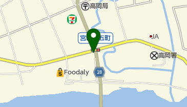 水間銃砲火薬店の地図画像