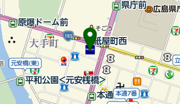 みずほ証券 広島支店の地図画像