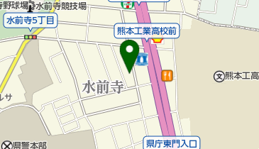 熊本県保険医協会の地図画像