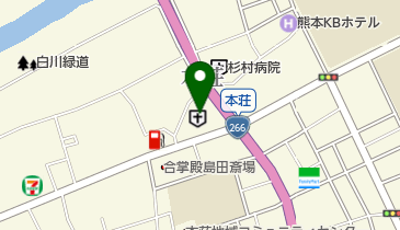 熊本市医師会 在宅ケアセンター 訪問看護ステーションの地図画像