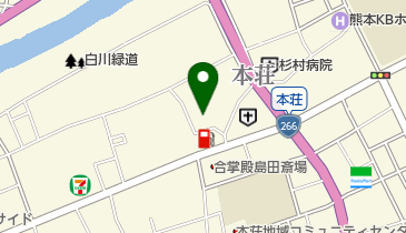 熊本市医師会 検査センターの地図画像