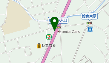 蒸気屋 姶良店の地図画像