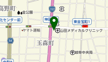 みずほ証券 岐阜支店の地図画像