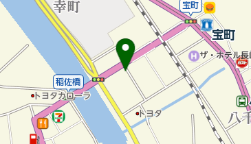 荒木タイヤ株式会社長崎営業所の地図画像