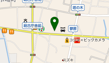 オンディーヌ 富士店の地図画像