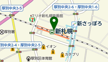そば うどん 両国 の地図画像