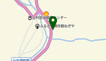 かみむら特産品直売所の地図画像