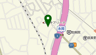 株式会社スズキ自販福岡 スズキアリーナ筑紫野の地図画像