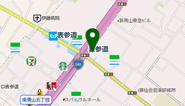 Cosme Kitchen(コスメ キッチン) 表参道店の地図画像