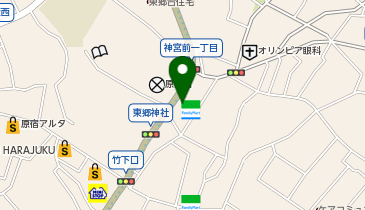 BEAMS BOY(ビームス ボーイ) 原宿店の地図画像