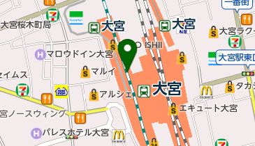 駅弁屋 大宮4号売店の地図画像