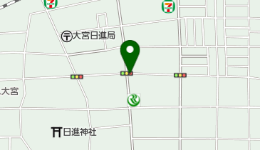 ねこかつ 大宮日進店の地図画像