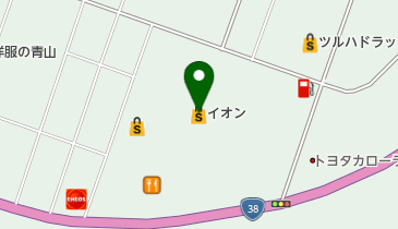 Seria(セリア) イオン滝川店の地図画像