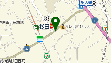 ラブリークリーニング 杉田店の地図画像