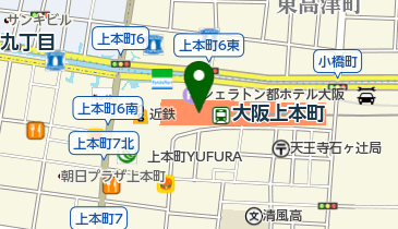 柿安ダイニング 近鉄上本町店の地図画像