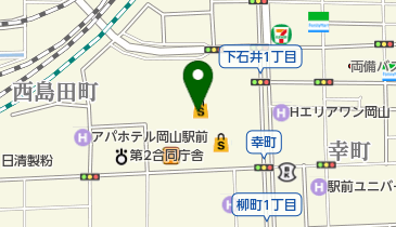 エルタン岡山の地図画像