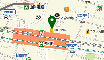 蔵や piole HIMEJI店の地図画像