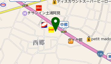 白髪染め専門店キレイ 阿見店の地図画像