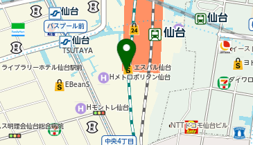 駅弁屋 祭 仙台駅店の地図画像