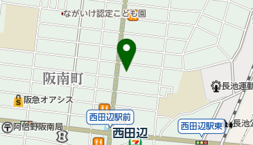 ココカラファイン 西田辺店の地図画像